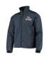 Men's Navy Tennessee Titans Circle Softshell Fleece Full-Zip Jacket