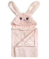 Snoogie Boo Ultra-soft Baby Faux Fur Hooded Towel, 30" x 36"