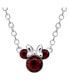 Фото #1 товара Disney minnie Mouse Birthstone Necklace