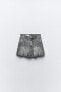 Фото #5 товара Джинсовая юбка trf в складку ZARA