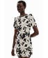 Фото #3 товара Women's Short floral dress