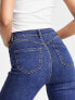 Фото #2 товара New Look lift and shape high waisted skinny jeans in authentic blue wash