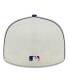 Фото #5 товара Men's Cream, Royal Los Angeles Dodgers Chrome Sutash 59FIFTY Fitted Hat