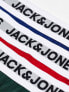 Фото #9 товара Jack & Jones 3 pack trunks with white logo waistband in multi