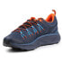 Фото #4 товара Мужские кроссовки спортивные треккинговые синие текстильные низкие демисезонные Salewa MS Dropline Gtx
