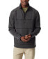 Фото #1 товара Men's Quarter-Zip Long Sleeve Pullover Sweater