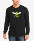 Фото #1 товара Men's Bee Kind Word Art Long Sleeves T-shirt