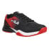 Фото #2 товара Fila Volley Zone Pickleball Mens Black Sneakers Athletic Shoes 1PM00595-014