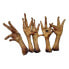 Фото #2 товара LUCZE Dried chicken feet dog treat 50 units