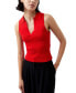 Women's Cosysoft V-Neck Sleeveless Jumper Красный, L - фото #3