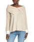 Naadam Hybrid Off-The-Shoulder Wool & Cashmere-Blend Tunic Women's