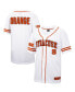 Фото #2 товара Men's White and Orange Syracuse Orange Free Spirited Baseball Jersey