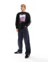 Calvin Klein Jeans hyper real landscape long sleeve t-shirt in multi