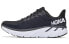 Кроссовки HOKA ONE ONE Clifton 7 мужские черно-белые 38.5 - фото #1