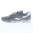 Фото #9 товара Reebok Classic Nylon Mens Gray Suede Lace Up Lifestyle Sneakers Shoes