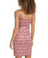 ფოტო #2 პროდუქტის Women's Printed Belted Sheath Dress