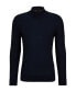 Фото #3 товара Men's Embroidered Logo Turtleneck Sweater