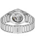 ფოტო #3 პროდუქტის Men's Candor Auto Automatic Silver-Tone Stainless Steel Watch 41mm