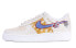 Фото #1 товара 【定制球鞋】 Nike Air Force 1 Low 07 空军一号 圣诞夜 学院风 低帮 板鞋 男款 棕黄 / Кроссовки Nike Air Force CW2288-111