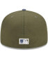 Фото #5 товара Men's Olive, Blue Los Angeles Dodgers 59FIFTY Fitted Hat