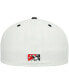 Фото #5 товара Men's White Carolina Mudcats Authentic Collection Team Alternate 59FIFTY Fitted Hat