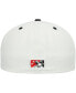 Men's White Carolina Mudcats Authentic Collection Team Alternate 59FIFTY Fitted Hat