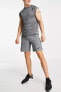 Pro Dri Fit Flex Vent 8 inch Training Shorts Gray Antrenman Şortu Gri