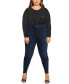 ფოტო #7 პროდუქტის Women's 720 High-Rise Super-Skinny Jeans in Long Length