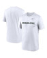 Фото #1 товара Men's White Michigan State Spartans Primetime Legend Wordmark T-Shirt