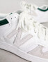 Фото #6 товара New Balance 480 trainers in white & green