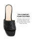 Фото #8 товара Women's Kellee Woven Block Heel Sandals