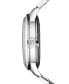 ფოტო #2 პროდუქტის Men's Automatic Presage Stainless Steel Bracelet Watch 40.5mm