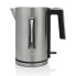 Фото #1 товара Электрический чайник PRINCESS Quick Boil 236046 - 1,7 л - 3000 Вт - черный - нержавеющая сталь - индикатор уровня воды - защита от перегрева