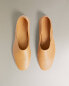 Soft leather ballerinas