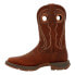 Durango Lady Rebel Embroidered Square Toe Cowboy Womens Brown Casual Boots DRD0