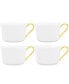 Accompanist Set of 4 Cups, Service For 4