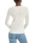 Фото #2 товара Sofiacashmere Pointelle Scoop Neck Cashmere Sweater Women's