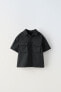 Фото #1 товара Рубашка из высокотехнологичной ткани с карманом ZARA