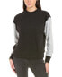 Фото #1 товара Пуловер Calme by Johnny Was Mock-Neck Cozy для женщин, черный, Xs