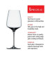 Фото #3 товара Willsberger Bordeaux Wine Glasses, Set of 4, 22.4 Oz