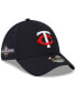 Фото #1 товара Men's Navy Minnesota Twins 2023 Postseason Side Patch 39THIRTY Flex Hat