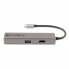 Фото #1 товара USB-разветвитель CoolBox Hub miniDOCK4 USB-C Серый