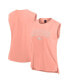 ფოტო #1 პროდუქტის Women's Coral San Francisco 49ers Studio Gym Tank Top