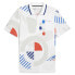 Фото #2 товара Puma Bmw Mms Graphic Short Sleeve Polo Shirt Mens Multi, White Casual 62415202