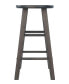 Element 2-Piece Wood Counter Stool Set