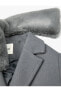 Фото #92 товара Пальто Koton Long Coat with Removable Faux Fur Trim