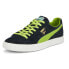 Фото #2 товара Puma Clyde Clydezilla Mij Lace Up Mens Blue Sneakers Casual Shoes 39008502