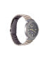 Men's Analog Two Tone Metal Bracelet Watch 42mm