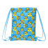 Фото #3 товара Сумка-рюкзак на веревках Minions Minionstatic Синий (26 x 34 x 1 cm)