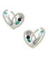 Фото #1 товара Women's Heart Stud Earrings